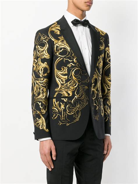 versace mens blazer|versace men's suits online.